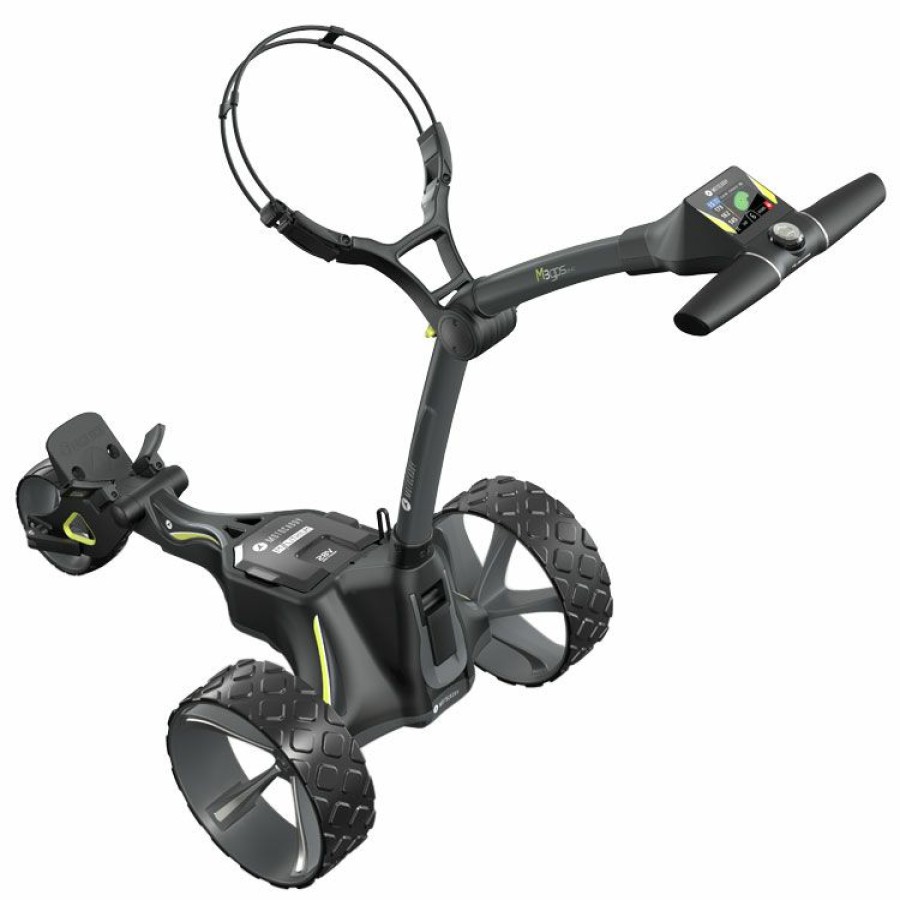 Golf Trolleys * Motocaddy M3 Gps Dhc Electric Golf Trolley