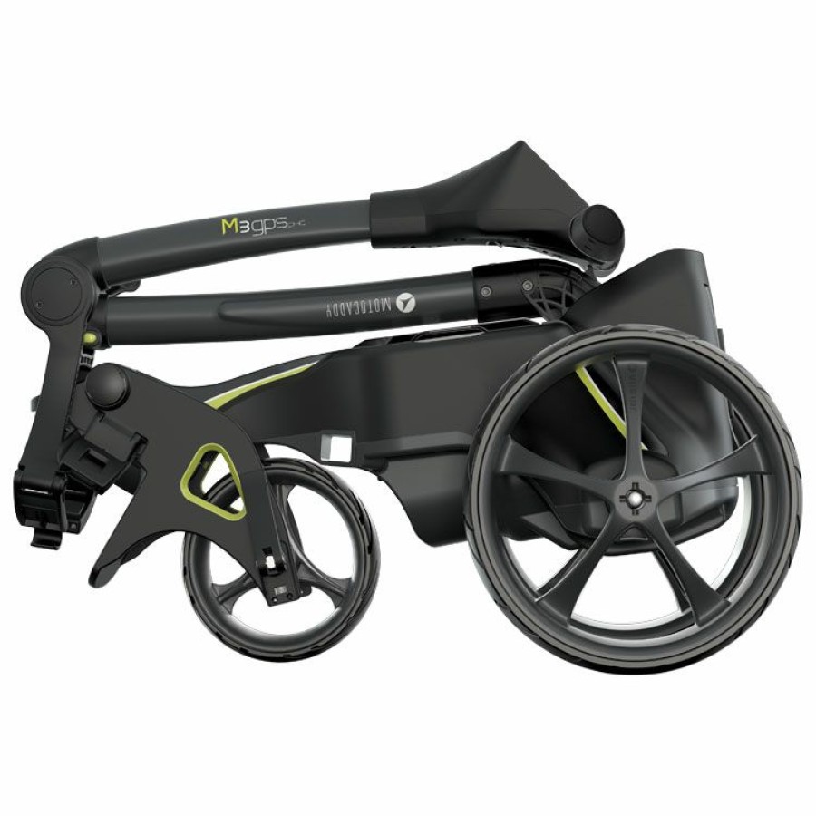 Golf Trolleys * Motocaddy M3 Gps Dhc Electric Golf Trolley