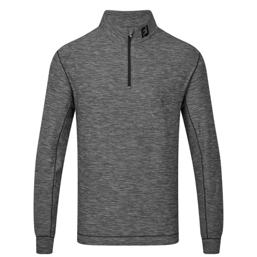 Golf Sweaters * Footjoy Space Dye Chill-Out 1/4 Zip Golf Pullover