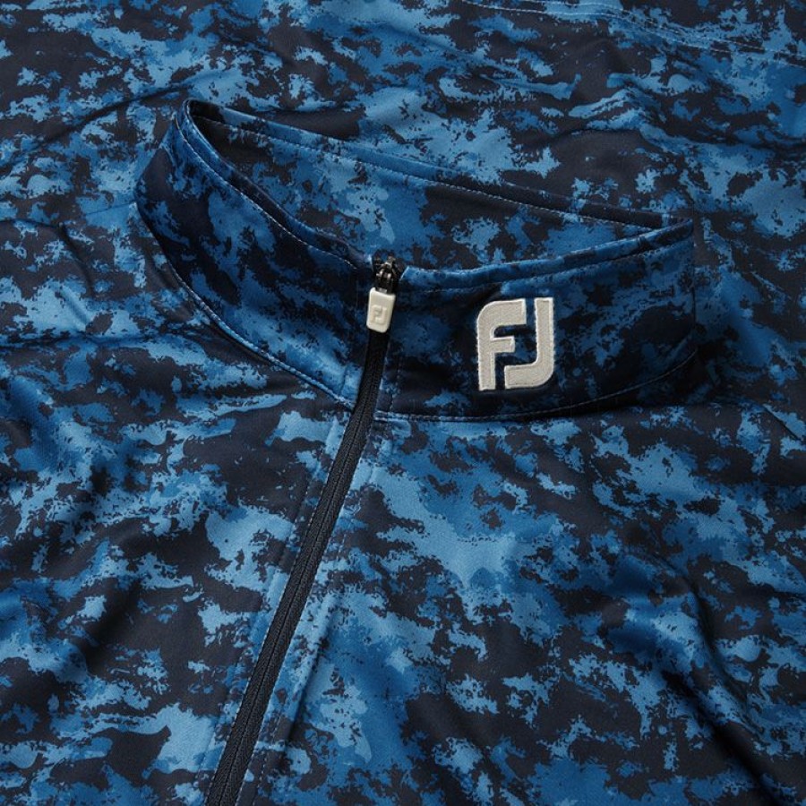 Golf Sweaters * Footjoy Cloud Camo 1/2 Zip Golf Pullover