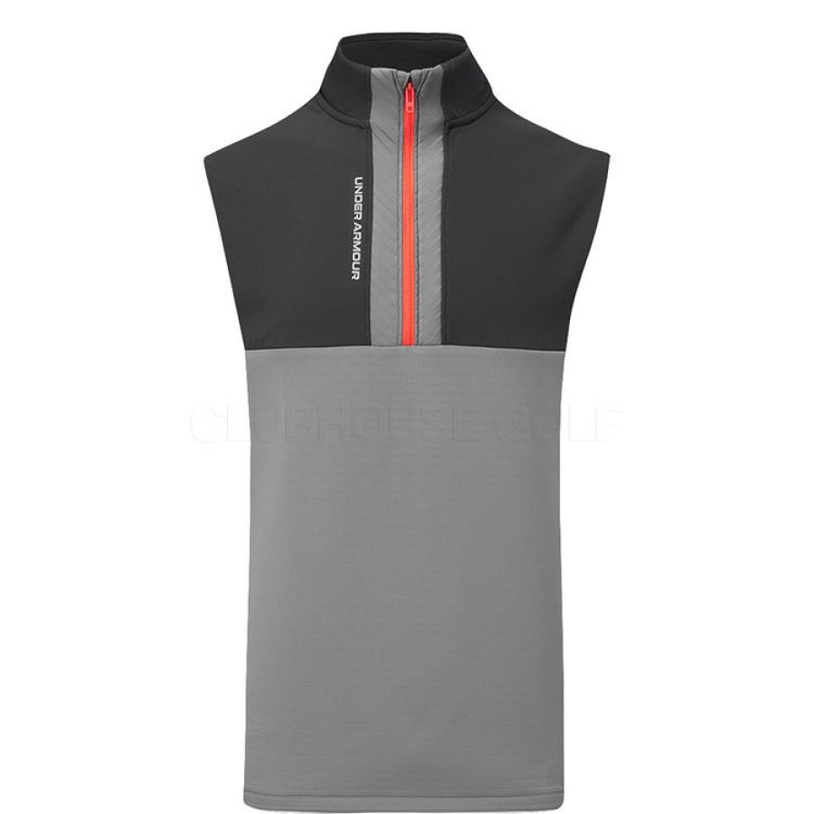 Golf Sweaters * Underarmour Under Armour Storm Daytona 1/2 Zip Golf Vest