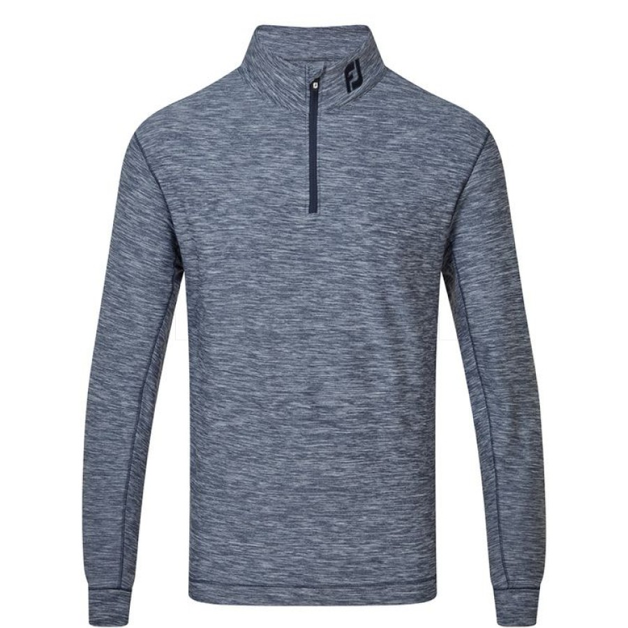 Golf Sweaters * Footjoy Space Dye Chill-Out 1/4 Zip Golf Pullover