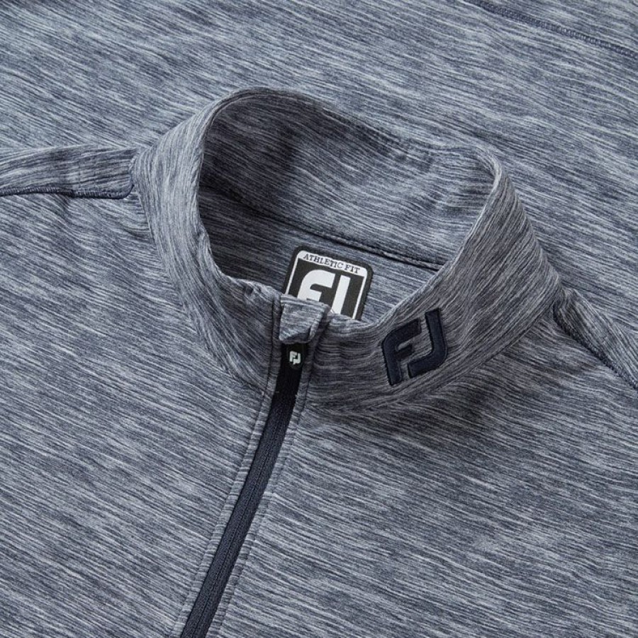 Golf Sweaters * Footjoy Space Dye Chill-Out 1/4 Zip Golf Pullover