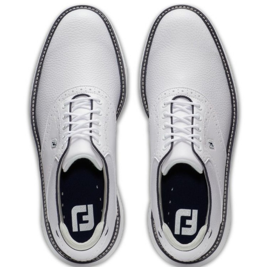 Golf Shoes * Footjoy Fj Traditions Spikeless 57927 Golf Shoes