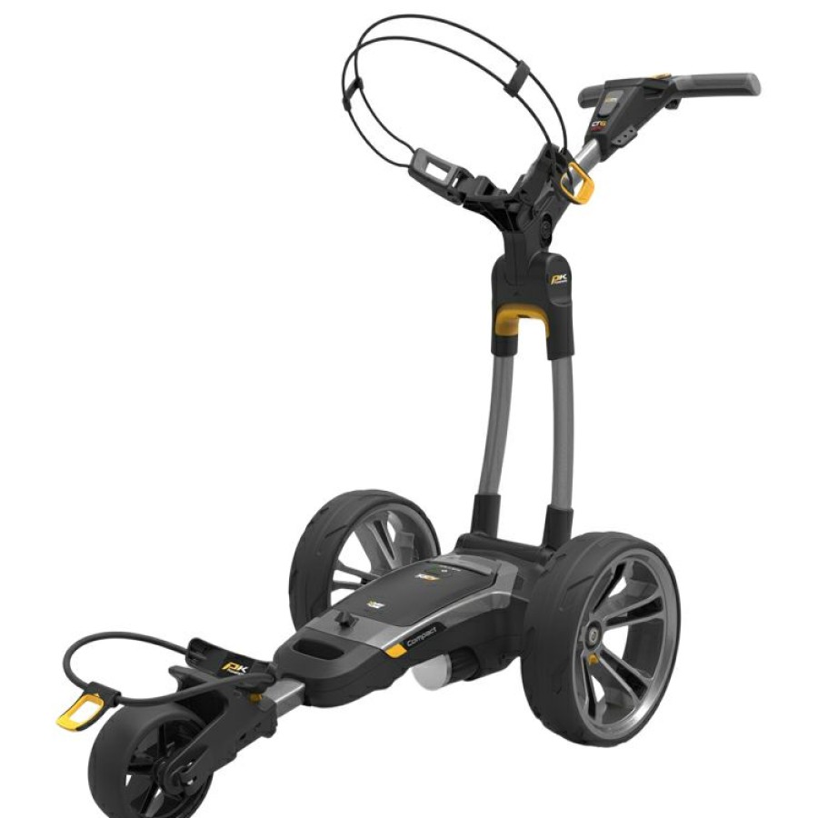 Golf Trolleys * Powakaddy Ct6 Gps Electric Golf Trolley