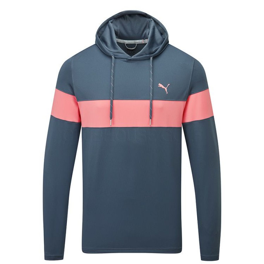 Golf Sweaters * Puma Mattr Colour Block Golf Hoodie