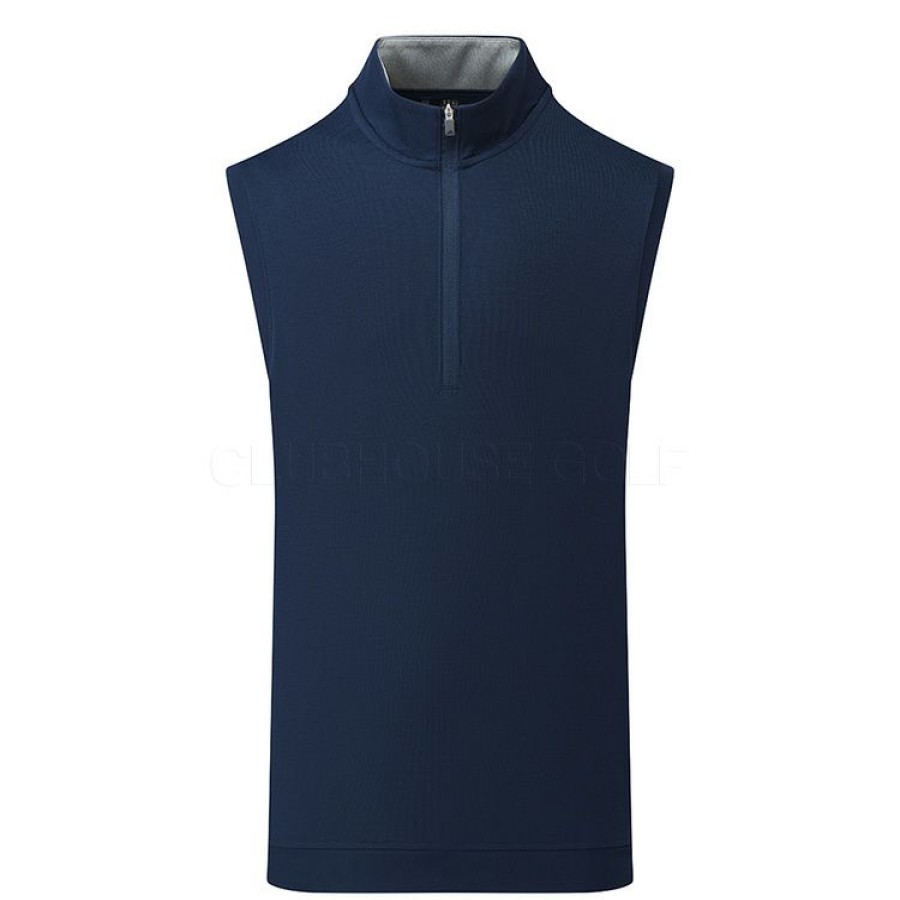 Golf Sweaters * Adidas Elevated 1/4 Zip Golf Vest