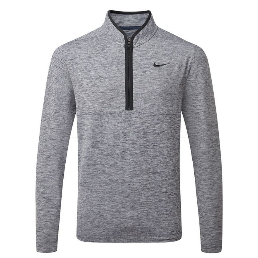 Golf Sweaters * Nike Dry Victory Heather 1/2 Zip Golf Sweater