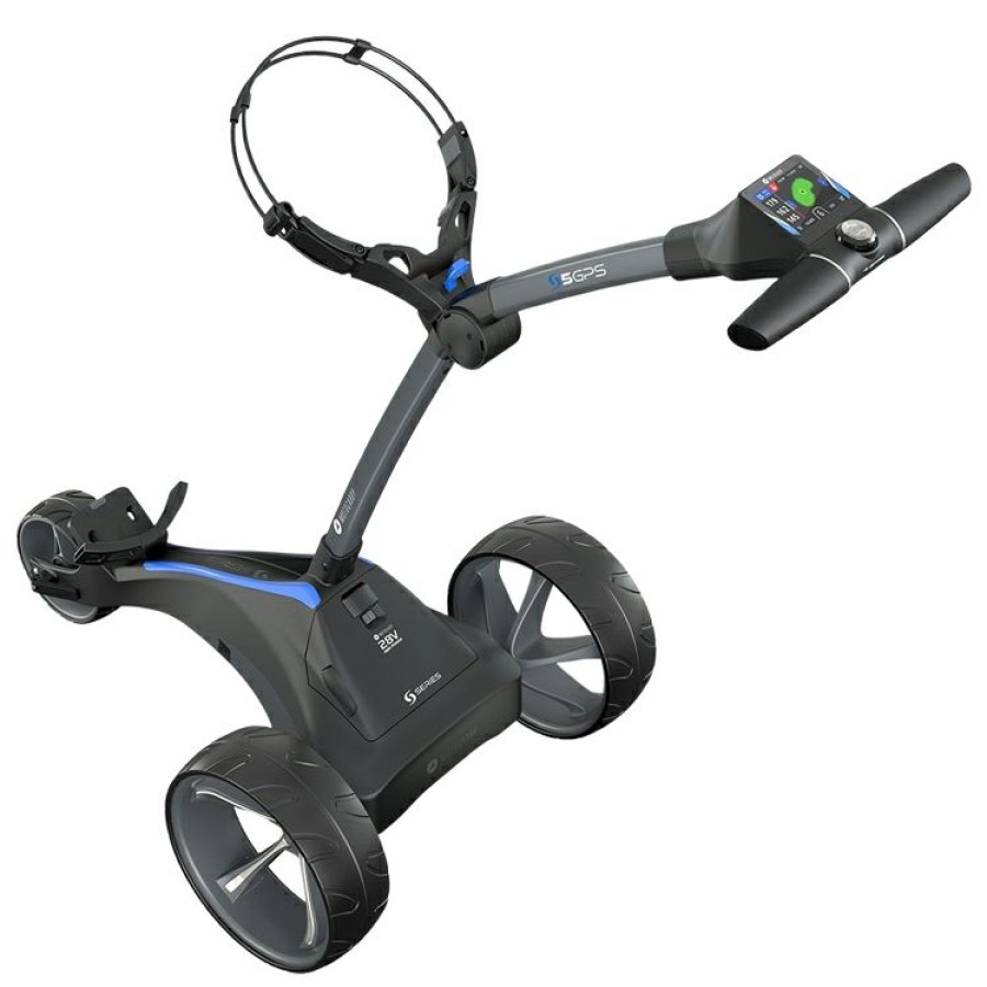 Golf Trolleys * Motocaddy S5 Gps Electric Golf Trolley