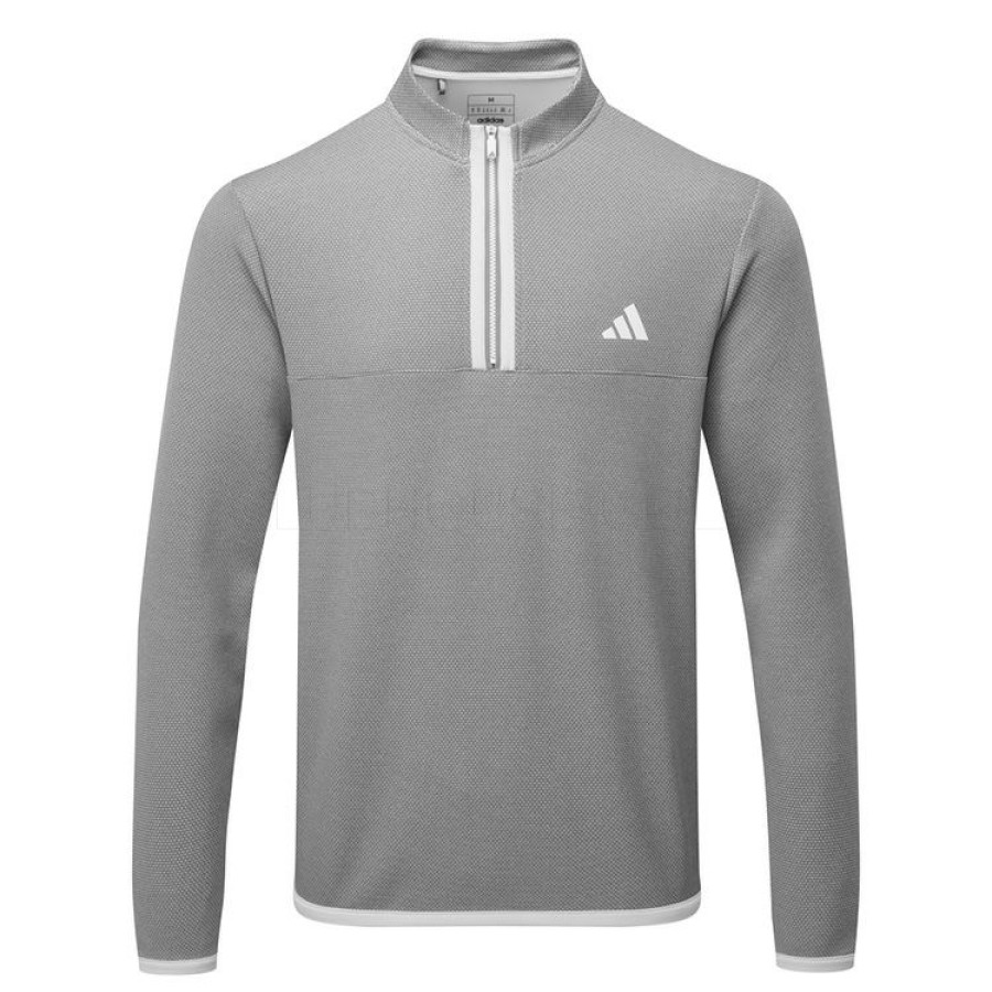 Golf Sweaters * Adidas Microdot 1/4 Zip Golf Sweater