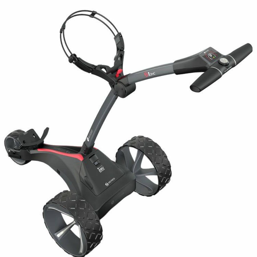 Golf Trolleys * Motocaddy S1 Dhc Electric Golf Trolley