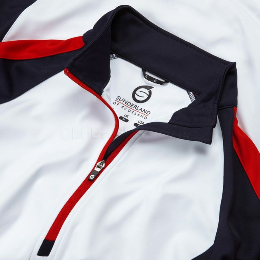 Golf Sweaters * Sunderland Aspen Mid Layer Golf Top