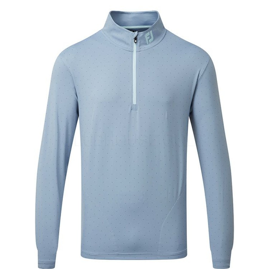 Golf Sweaters * Footjoy Pin Dot Chill-Out Golf Pullover