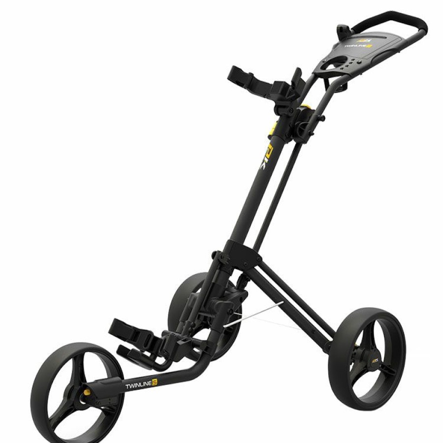 Golf Trolleys * Powakaddy Twinline 5 Lite Golf Trolley