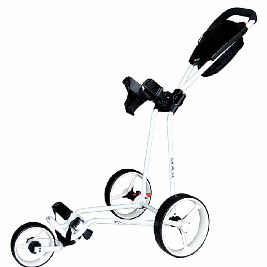 Golf Trolleys * Bigmax Big Max Ti One 3 Wheel Golf Trolley