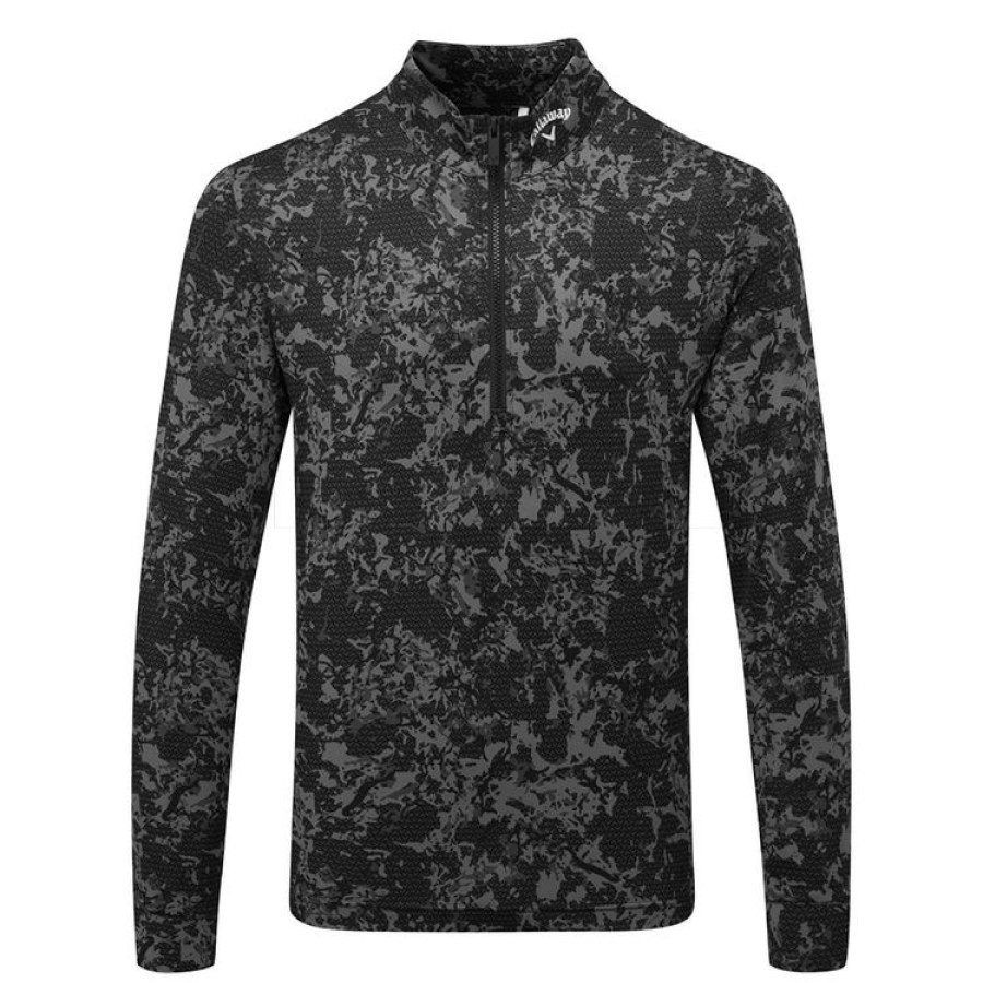 Golf Sweaters * Callaway Camo 1/4 Zip Golf Sweater