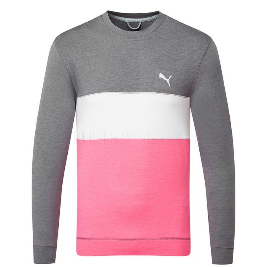 Golf Sweaters * Puma Cloudspun Crew Golf Popover