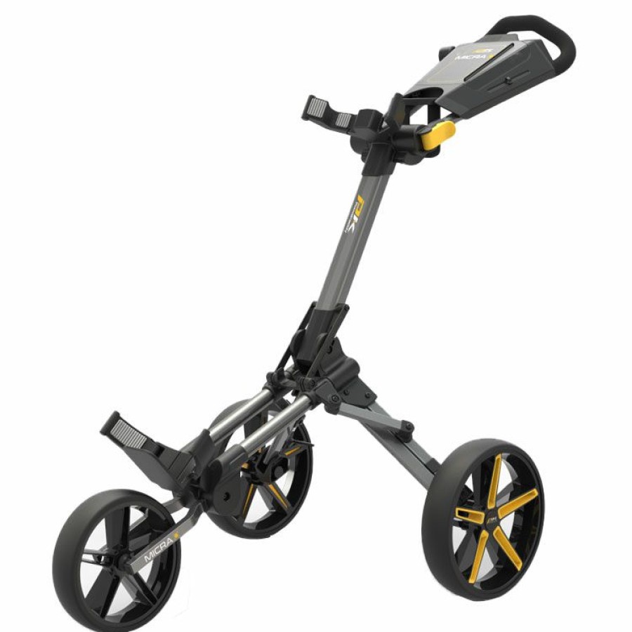 Golf Trolleys * Powakaddy Micra Golf Push Trolley