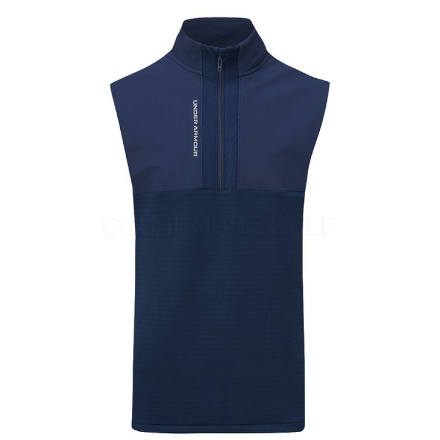 Golf Sweaters * Underarmour Under Armour Storm Daytona 1/2 Zip Golf Vest