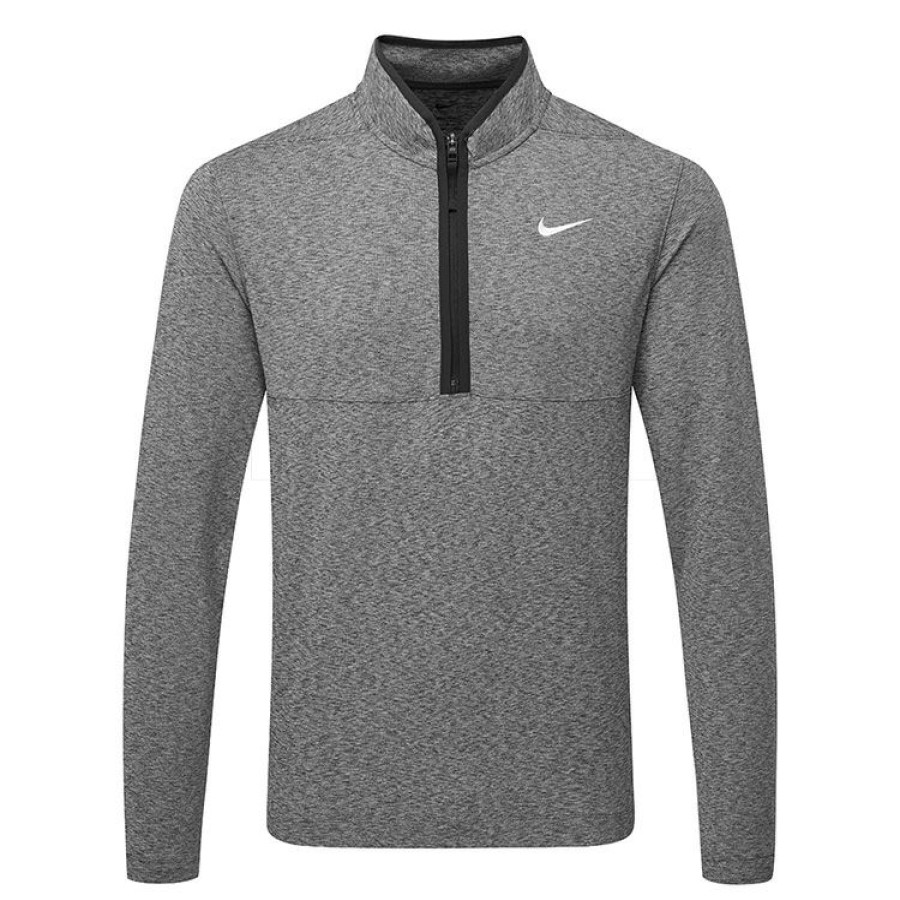 Golf Sweaters * Nike Dry Victory Heather 1/2 Zip Golf Sweater