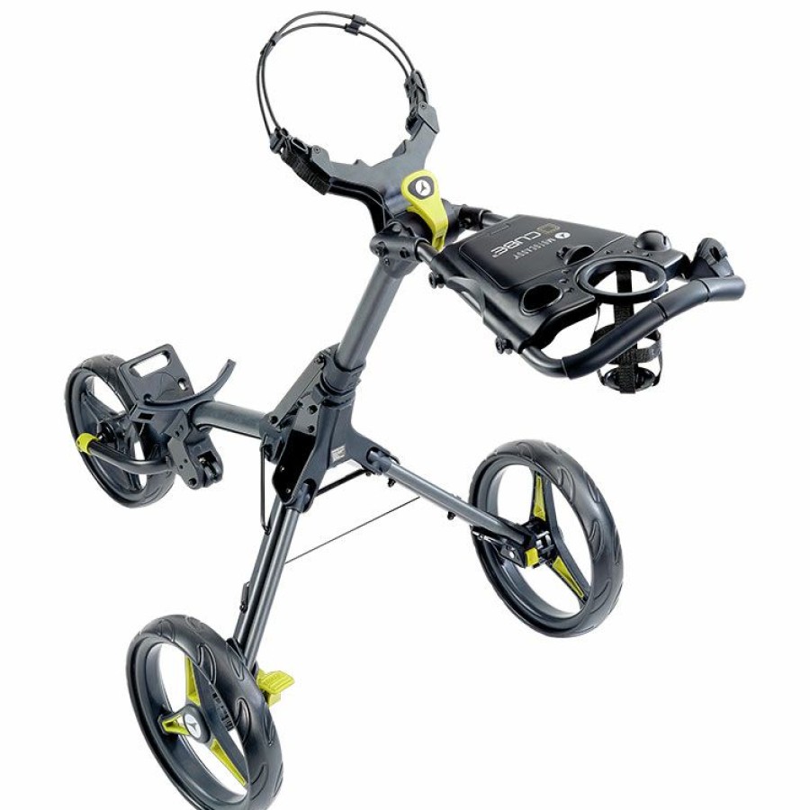 Golf Trolleys * Motocaddy Cube 3 Wheel Golf Trolley