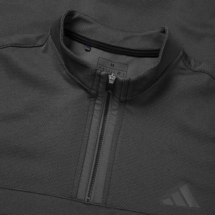 Golf Sweaters * Adidas Microdot 1/4 Zip Golf Sweater